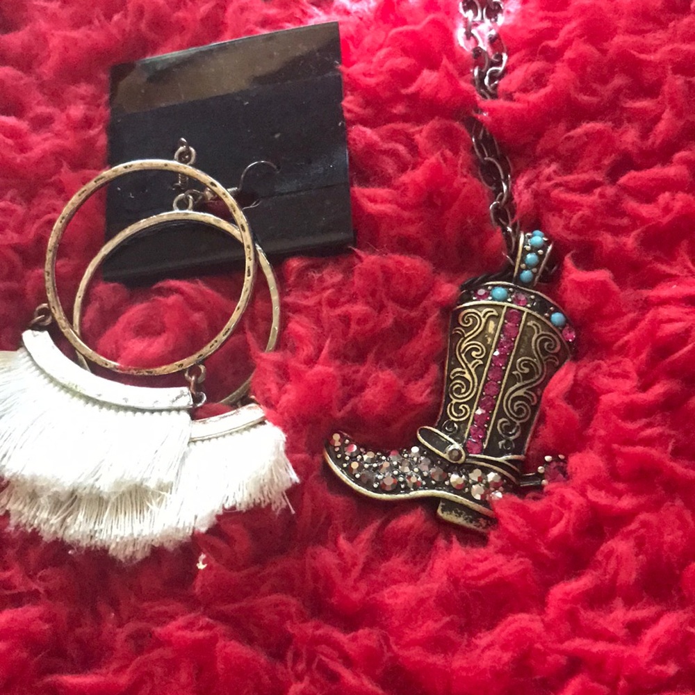 Boots and tassels